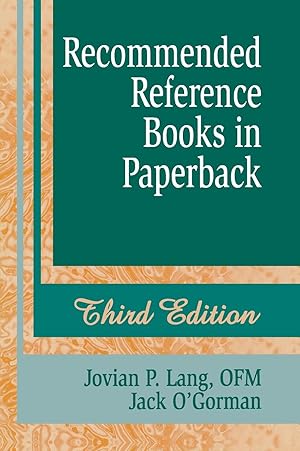 Bild des Verkufers fr Recommended Reference Books in Paperback zum Verkauf von moluna
