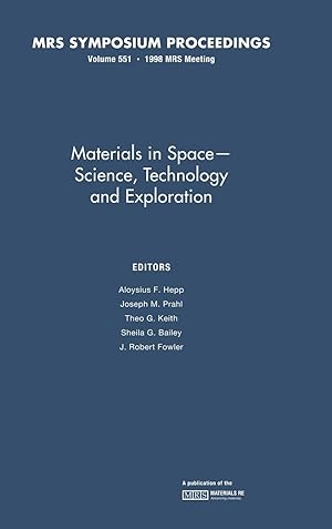 Seller image for Materials in Space - Science, Technology and Exploration for sale by moluna