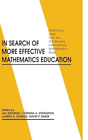 Imagen del vendedor de In Search of More Effective Mathematics Education a la venta por moluna