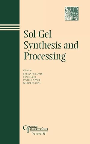 Seller image for Sol-Gel Synthesis CT Vol 95 for sale by moluna