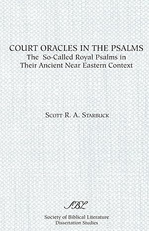 Immagine del venditore per Court Oracles in the Psalms venduto da moluna
