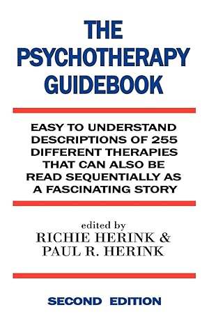 Bild des Verkufers fr The Psychotherapy Guidebook zum Verkauf von moluna