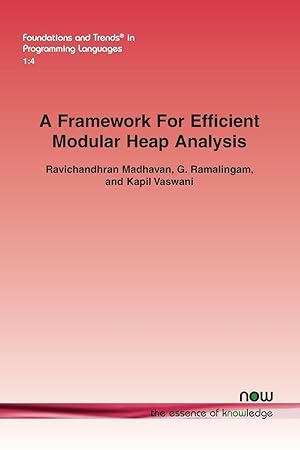 Bild des Verkufers fr A Framework For Efficient Modular Heap Analysis zum Verkauf von moluna