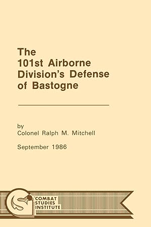 Bild des Verkufers fr The 101st Airborne Division\ s Defense at Bastogne zum Verkauf von moluna