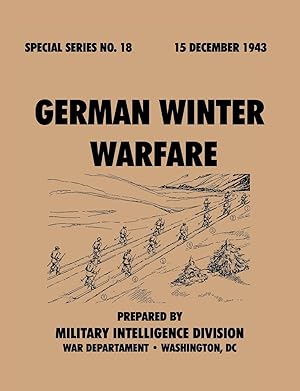 Imagen del vendedor de German Winter Warfare (Special Series, no. 18) a la venta por moluna