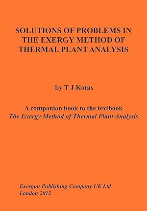 Image du vendeur pour Solutions of Problems in the Exergy Method of Thermal Plant Analysis mis en vente par moluna