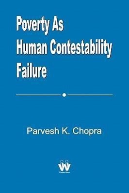 Imagen del vendedor de Poverty As Human Contestability Failure a la venta por moluna