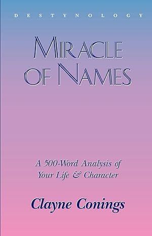 Seller image for Miracle of Names for sale by moluna