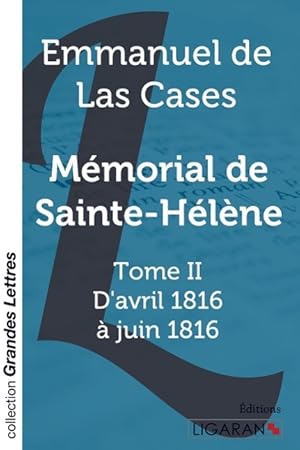 Image du vendeur pour Mmorial de Sainte-Hlne (grands caractres) mis en vente par moluna