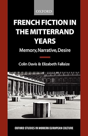 Imagen del vendedor de French Fiction in the Mitterrand Years a la venta por moluna