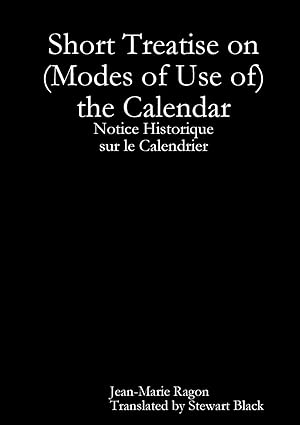 Bild des Verkufers fr Short Treatise on (Modes of Use of) the Calendar zum Verkauf von moluna