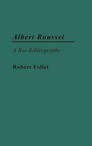 Image du vendeur pour Albert Roussel mis en vente par moluna