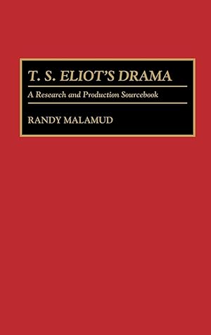 Seller image for T.S. Eliot\ s Drama for sale by moluna