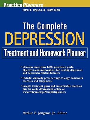 Bild des Verkufers fr The Complete Depression Treatment and Homework Planner zum Verkauf von moluna