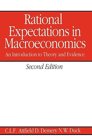 Bild des Verkufers fr Rational Expectations in Macroeconomics 2e zum Verkauf von moluna