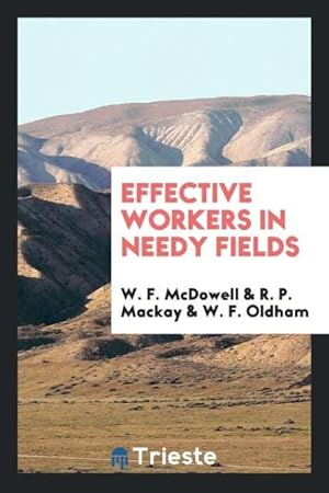 Image du vendeur pour Effective Workers in Needy Fields mis en vente par moluna