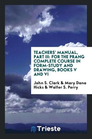Seller image for Teachers\ Manual, Part III for sale by moluna