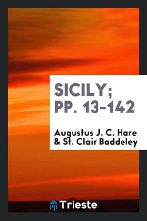 Seller image for Sicily pp. 13-142 for sale by moluna