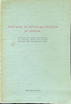 Vent'anni di dittatura fascista in Spagna