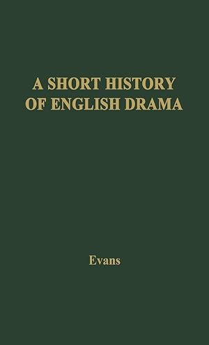 Immagine del venditore per A Short History of English Drama venduto da moluna