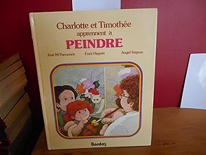 CHARLOTTE ET TIMOTHEE APPRENNENT A PEINDRE