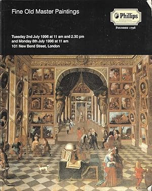 Fine Old Master Paintings. Tuesday 2nd July 1996 and Monday 8th July 1996