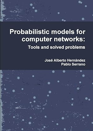 Imagen del vendedor de Probabilistic models for computer networks a la venta por moluna