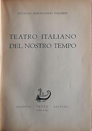 Teatro italiano del nostro tempo