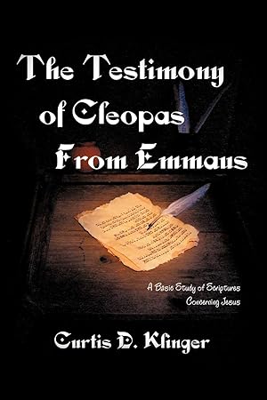 Image du vendeur pour THE TESTIMONY OF CLEOPAS FROM EMMAUS mis en vente par moluna