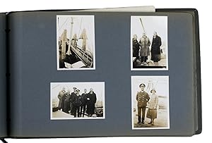 Bild des Verkufers fr A Christmas pilgrimage to the Anglo-Persian Oil Co. in Persia made by P.B.C. S.C. H.P.C.[Greece, Palestine, Iran, Iraq, Egypt, 1931-1932]. Oblong photograph album (20.5 x 32 cm). With 72 sepia photographs (ca. 6 x 8.5 cm). zum Verkauf von Antiquariaat FORUM BV