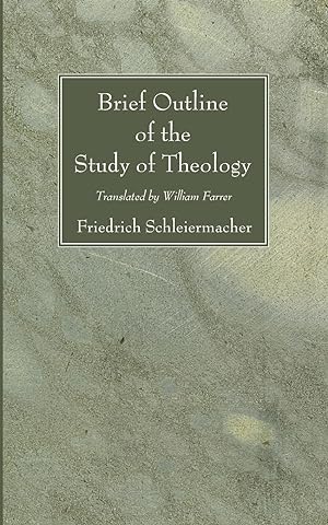 Bild des Verkufers fr Brief Outline of the Study of Theology zum Verkauf von moluna