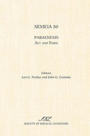 Seller image for Semeia 50 for sale by moluna