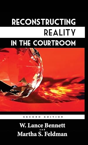 Imagen del vendedor de Reconstructing Reality in the Courtroom a la venta por moluna