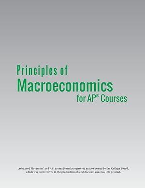 Bild des Verkufers fr Principles of Macroeconomics for AP Courses zum Verkauf von moluna