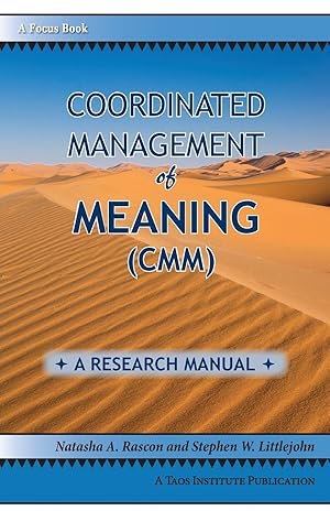 Seller image for Coordinated Management of Meaning (CMM) for sale by moluna