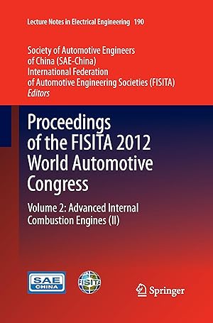 Seller image for Proceedings of the FISITA 2012 World Automotive Congress for sale by moluna