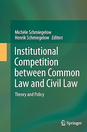 Seller image for Institutional Competition between Common Law and Civil Law for sale by moluna