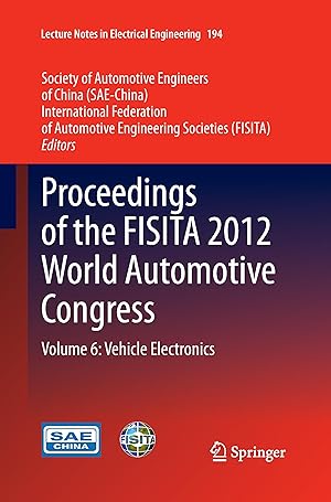 Seller image for Proceedings of the FISITA 2012 World Automotive Congress for sale by moluna