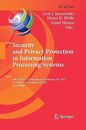 Immagine del venditore per Security and Privacy Protection in Information Processing Systems venduto da moluna