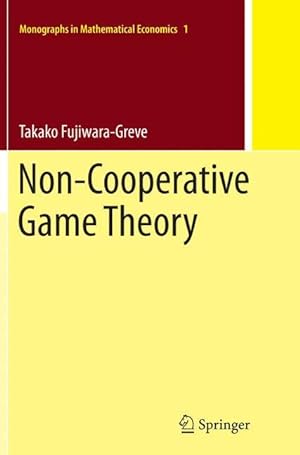 Bild des Verkufers fr Non-Cooperative Game Theory zum Verkauf von moluna