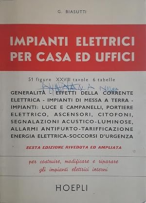 Impianti elettrici per casa ed uffici