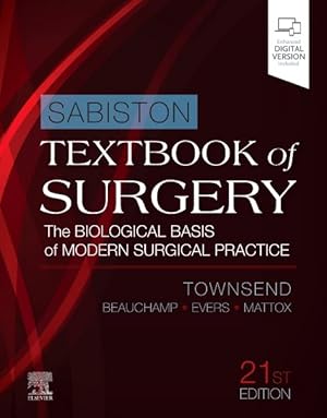 Image du vendeur pour Sabiston Textbook of Surgery : The Biological Basis of Modern Surgical Practice mis en vente par GreatBookPrices