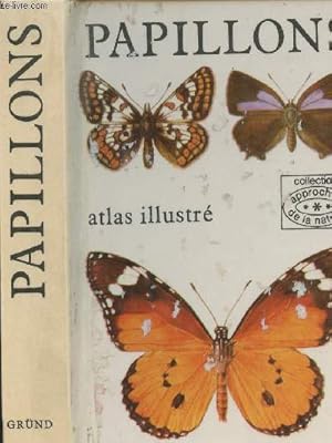 Bild des Verkufers fr Papillons, atlas illustr - collection "Approches de la nature" zum Verkauf von Le-Livre