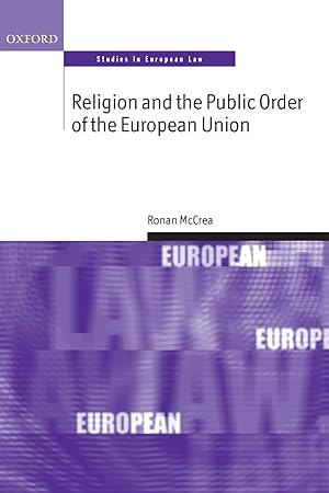 Imagen del vendedor de Religion and the Public Order of the European Union a la venta por moluna