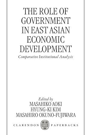 Immagine del venditore per The Role of Government in East Asian Economic Development venduto da moluna