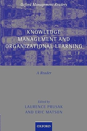 Seller image for Knowledge Management and Organizational Learning for sale by moluna