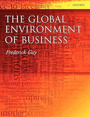 Seller image for The Global Environment of Business for sale by moluna