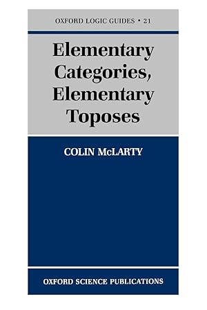 Image du vendeur pour Elementary Categories, Elementary Toposes mis en vente par moluna