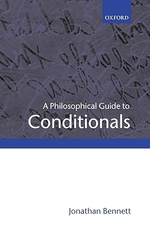 Seller image for A Philosophical Guide to Conditionals for sale by moluna