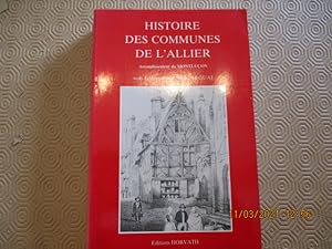 Image du vendeur pour Histoire des communes de l Allier. Arrondissement de Montluon. mis en vente par LE MUSEE DU LIVRE